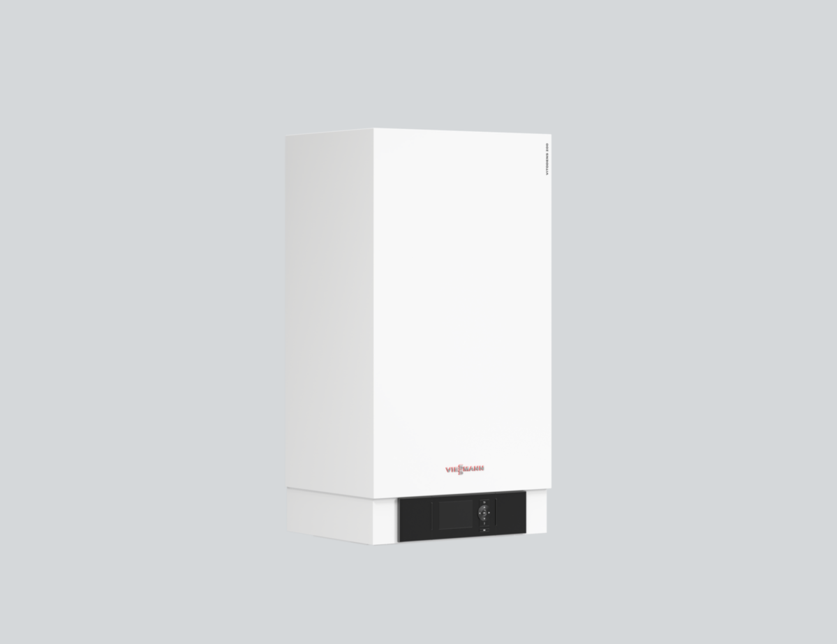 Produktdarstellung des Viessmann Vitodens 200-W Gas-Brennwertgeräts