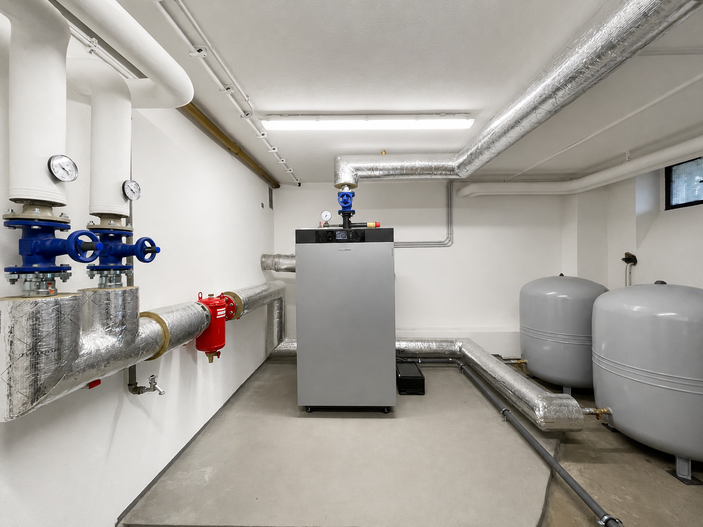 Viessmann Vitocrossal CIB 240 kW im Heizraum